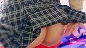 The teenage girl tricks a school going girl into having sex with her in order to get some cash with the twist turning the table on her