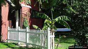 Porn, hot naked, naked women videos Young Busty Teen enjoys intense outdoor sex session
