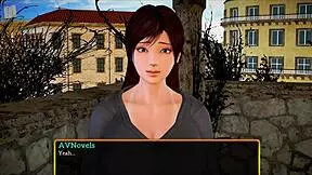 Steamy tale of busty babes and teen
