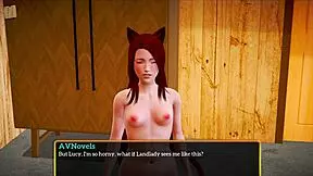 A lustful and a wet teen joins a new family in a cartoon CUM Video