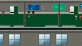 Young teacher caught on the act cheating during hentai game