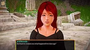 Sexual adventure with a teenage girl and her new family in a game