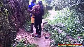 Hardcore missionary sex with village girl