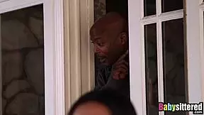 Selma sins is the stereotypical babysitter who likes big black cocks