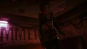Sexual scene between Judy and Johnny Silverhand, private meeting with 18 years old teenager and BDSM(nextProps)