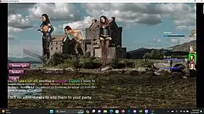 Silly damsels in dungeons: Ho girl, tits, tail, and suppose to have a big cock today a game of huge cocks and outfits