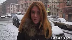 Model hopeful gets dick on camera