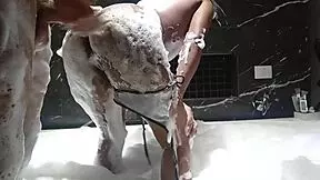 Married woman's steamy motel session