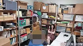 Young thief bitches swallow cock and gets boned in doggy style
