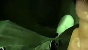 Young brunette escorts a tall guy to the elevator and starts a deepthroat blowjob but it is stopped quickly