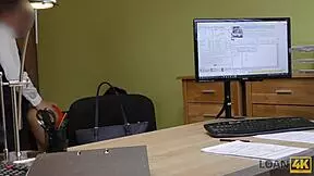 ‘18 years old girl shows her bottom line to earn some cash revealed by Loan4k video