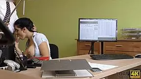 An 18-year-old girl that is stunning impresses her Loan4k agent