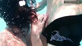 Giddy up sex near pool