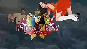 A parody with erotic scenes referring to making love extracted from the famous movie