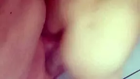 Bathroom tryst with anal action