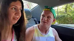 Sis gets covered in cum