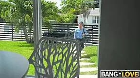 Stepdad gets a steamy massage