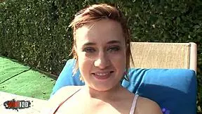 First time couple has raw sex on camera and gets a big ass fucked then jacked inside