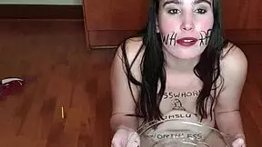 Young amateur has sex with a boy and then eats fruit she was pissed on during one of the slut plays
