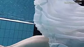 Underwater stunts with Andrejka