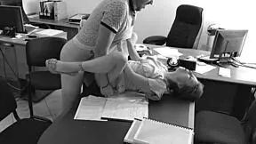 HomeMade Video young secretary gets fucked her boss with perfect instrction on the ofiice desk