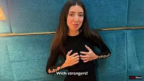 See teen fucked on a train ride by some jerk in the street