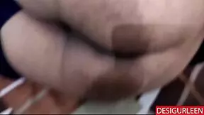 Bhabhi's hairy ass gets pounded by her young dever in intense encounter