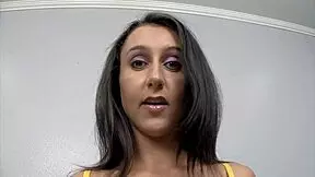 Whole POV blowjob and facial with the juicy teen