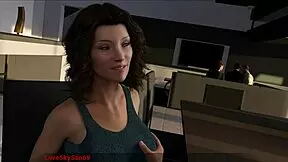 Hentai game and visual novel where a teen gets into a sexual relationship with a mature woman