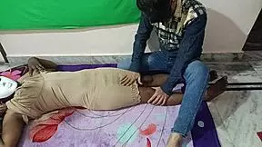 Young Indian girl strips happily and creates awesomeness from her provocative moves