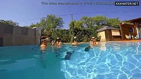 Free nude beach orgy with gorgeous 18 years old porno actress Eva Sasalka