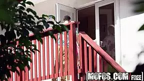 Mickey Blue and a big butt blonde in sex tape Also patrol action
