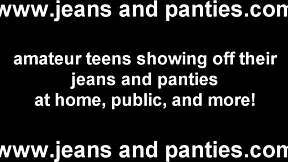 Let me give you a preview of what is beneath my jeans