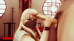 3D animated hentai with an 18-year-old gyaru who obeys orders.
