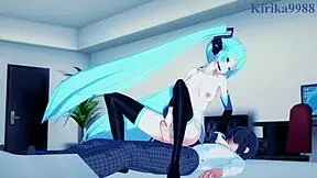 Miku and Rin's steamy session