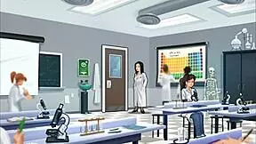3D animated game Summertime Saga Chapter 72 with a science teacher plot