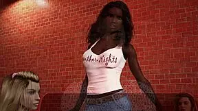 Haley's story continues in this animated porn video