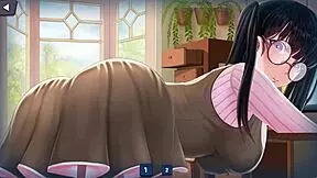 Gamer girl Sophie’s curvaceous body in 3D game