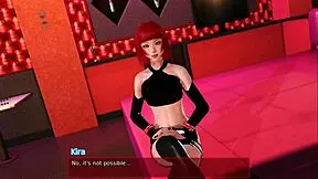 Hentai game with big tits and monster cock action