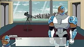 A night with Raven in an animated visual novel adventure