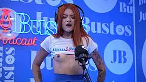 Megan's intense redhead cock and vibrator play