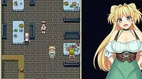 Newlywed Monica in stolen moments of passion - Anime game