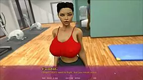 3D hentai game with big-boobed MILFs and hot dating