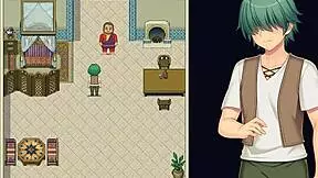 Newlywed Monica in stolen moments of passion - Anime game