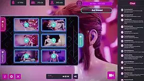 Explore the world of hentai with a curvy girl