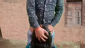 Hot sex in the village: young wife and husband’s passionate encounter