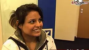 Young German 18-year-old virgin shares her first audition experience