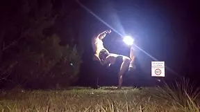 Public street sex with amateur couples and rough anal sex
