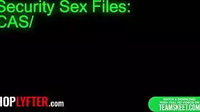 Close-up video of a blonde's tits while being reprimanded