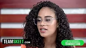 Young black teen wants to be a pornstar